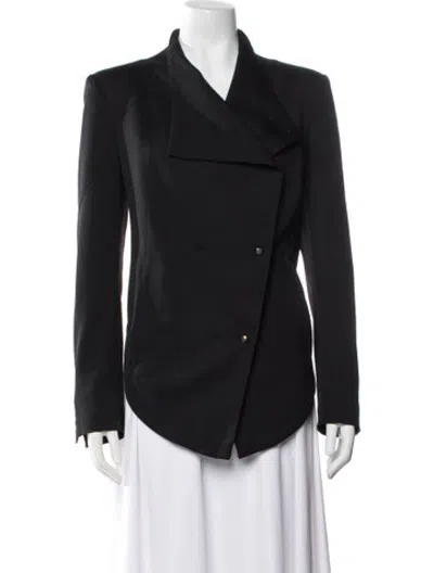 Pre-owned Helmut Lang Wool Blazer In Black