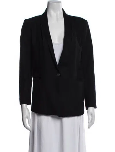 Pre-owned Helmut Lang Wool Blazer In Black