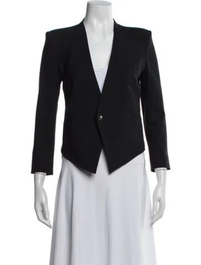 Pre-owned Helmut Lang Wool Blazer In Black
