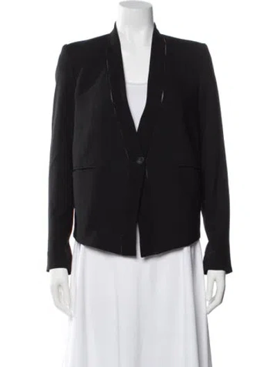 Pre-owned Helmut Lang Wool Blazer In Blue