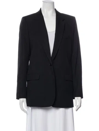 Pre-owned Helmut Lang Wool Blazer In Blue