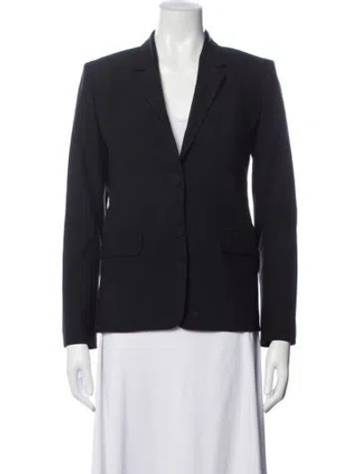 Pre-owned Helmut Lang Wool Blazer In Blue