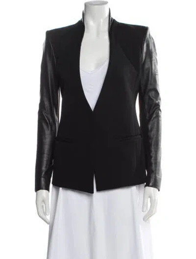 Pre-owned Helmut Lang Wool Blazer In Gray