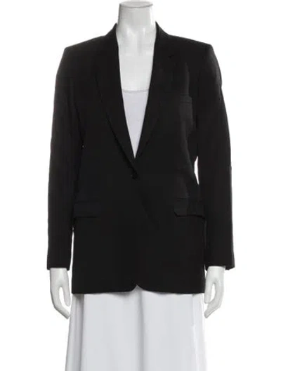 Pre-owned Helmut Lang Wool Blazer In Gray