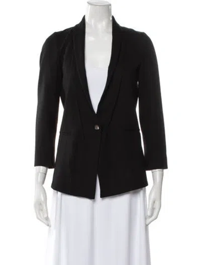 Pre-owned Helmut Lang Wool Blazer In Gray