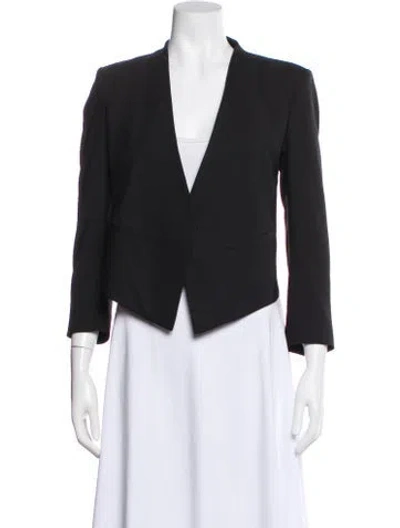 Pre-owned Helmut Lang Wool Blazer In Gray