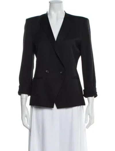 Pre-owned Helmut Lang Wool Blazer In Gray