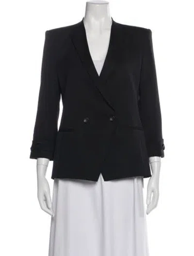 Pre-owned Helmut Lang Wool Blazer In Gray