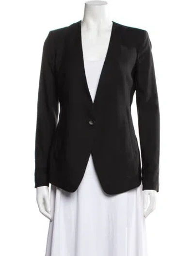 Pre-owned Helmut Lang Wool Blazer W/ Tags In Black