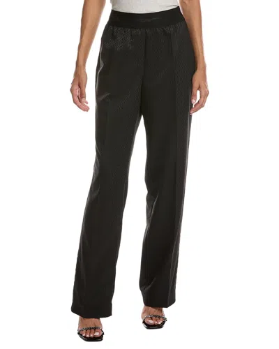 Helmut Lang Wool-blend Car Trouser In Black