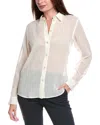 Helmut Lang Wool-blend Shirt In White