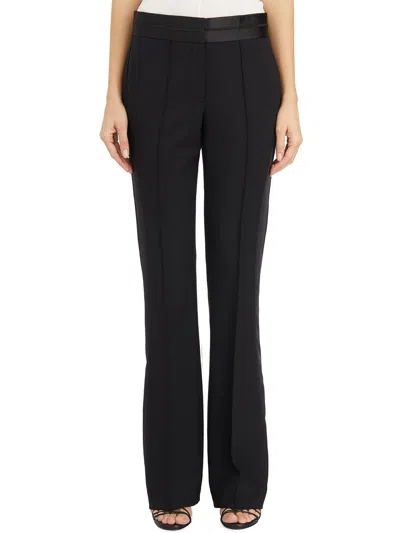 Helmut Lang Wool Bootcut Trousers In Black