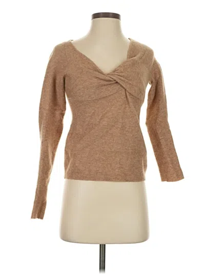 Pre-owned Helmut Lang Wool Cardigan Sweater In Tan