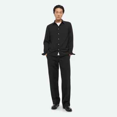 Helmut Lang Wool Classic Shirt In Black