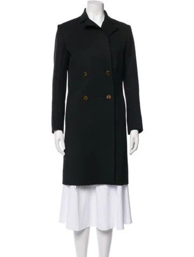 Pre-owned Helmut Lang Wool Coat In Gray