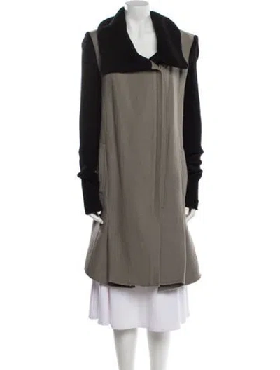 Pre-owned Helmut Lang Wool Coat In Multi