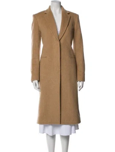 Pre-owned Helmut Lang Wool Coat In Neutral
