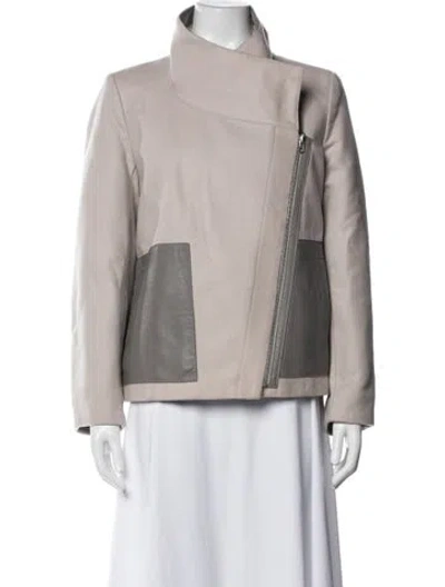 Pre-owned Helmut Lang Wool Coat In Neutrals