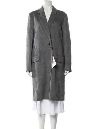 Pre-owned Helmut Lang Wool Coat W/ Tags In Black
