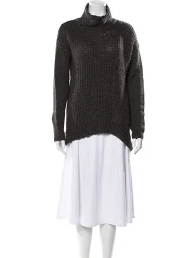 Pre-owned Helmut Lang Wool Crew Neck Sweater In Black