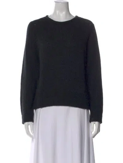 Pre-owned Helmut Lang Wool Crew Neck Sweater In Black