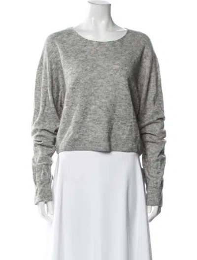 Pre-owned Helmut Lang Wool Crew Neck Sweater In Blue