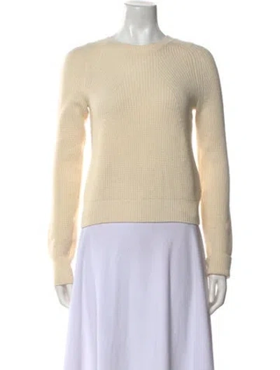 Pre-owned Helmut Lang Wool Crew Neck Sweater In Neutral