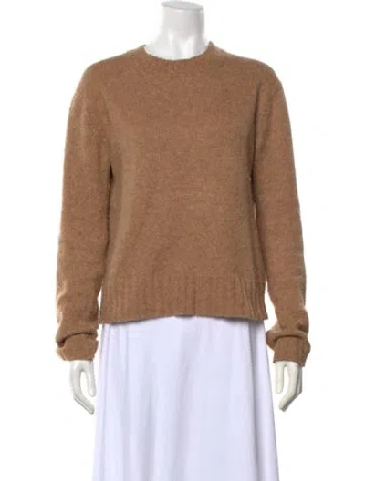 Pre-owned Helmut Lang Wool Crew Neck Sweater In Neutral