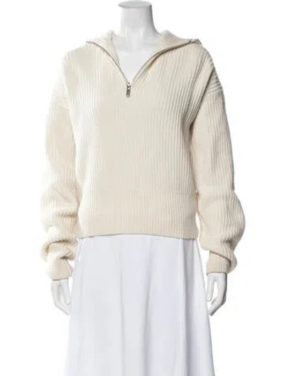 Pre-owned Helmut Lang Wool Crew Neck Sweater In Neutrals