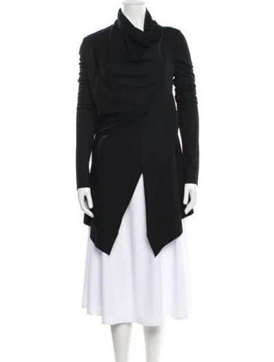 Pre-owned Helmut Lang Wool Evening Jacket In Black