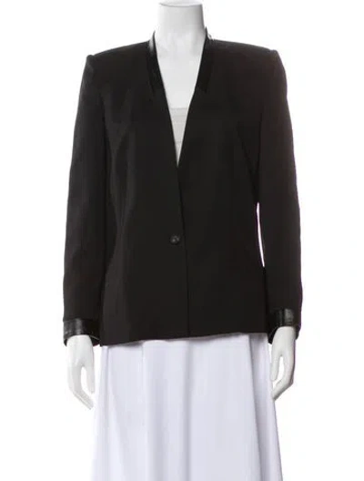 Pre-owned Helmut Lang Wool Evening Jacket In Gray