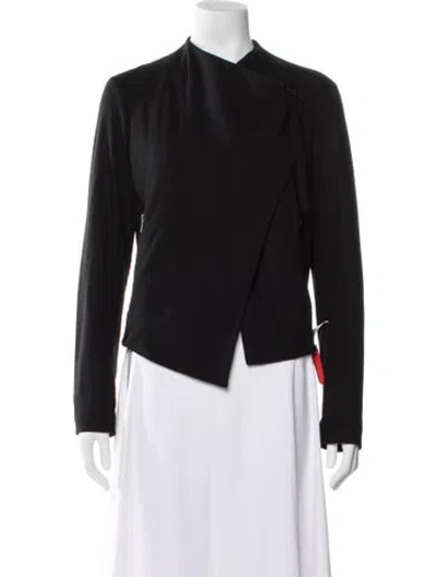 Pre-owned Helmut Lang Wool Evening Jacket W/ Tags In Black