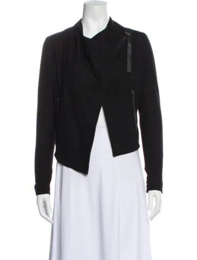 Pre-owned Helmut Lang Wool Jacket In Black