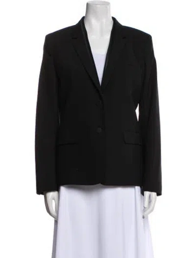 Pre-owned Helmut Lang Wool Jacket In Black