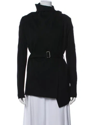 Pre-owned Helmut Lang Wool Jacket In Black