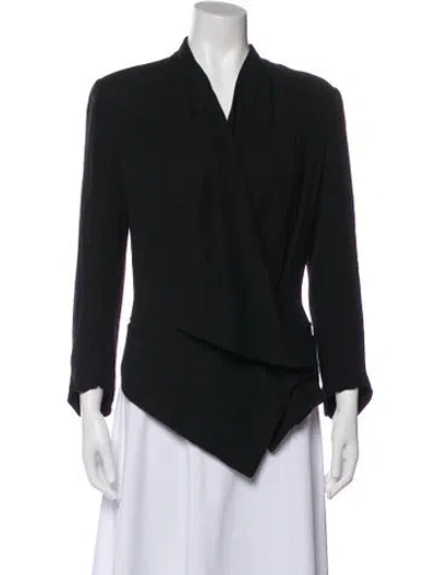 Pre-owned Helmut Lang Wool Jacket In Black