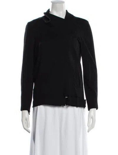 Pre-owned Helmut Lang Wool Jacket In Black