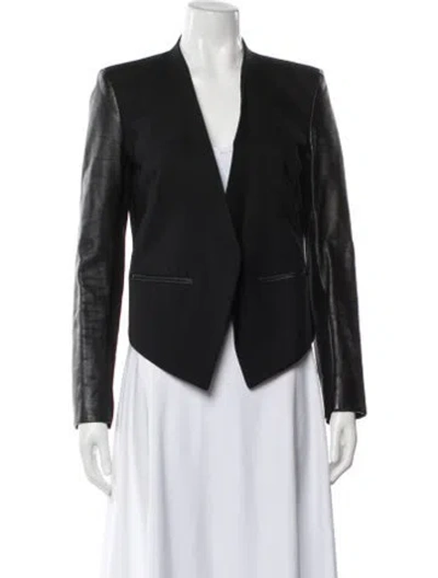 Pre-owned Helmut Lang Wool Jacket In Black