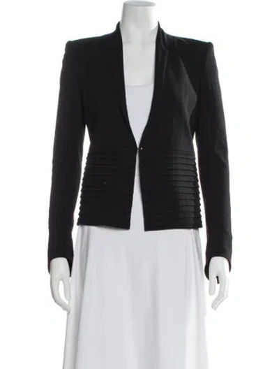 Pre-owned Helmut Lang Wool Jacket In Black
