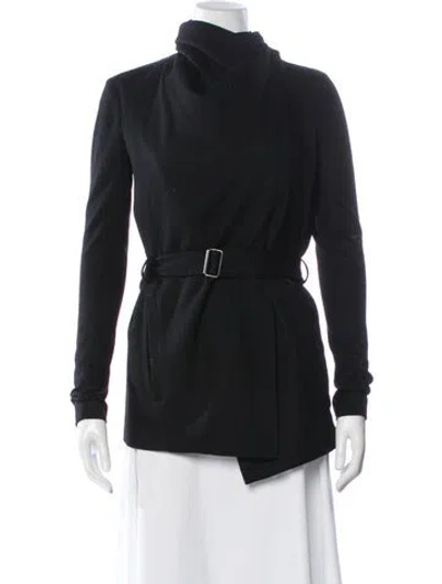 Pre-owned Helmut Lang Wool Jacket In Black