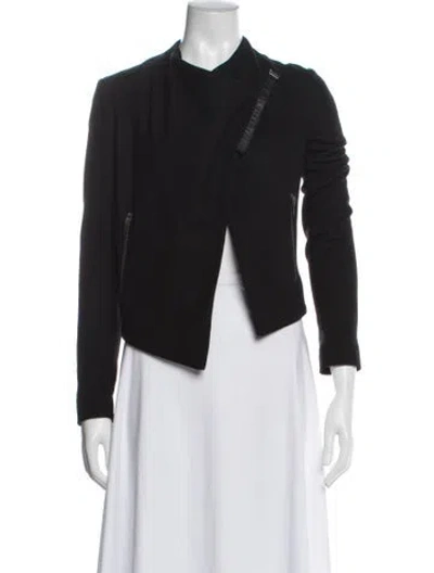 Pre-owned Helmut Lang Wool Jacket In Black