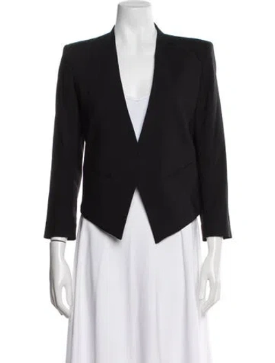 Pre-owned Helmut Lang Wool Jacket In Black