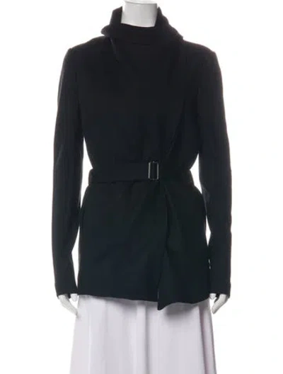 Pre-owned Helmut Lang Wool Jacket In Black