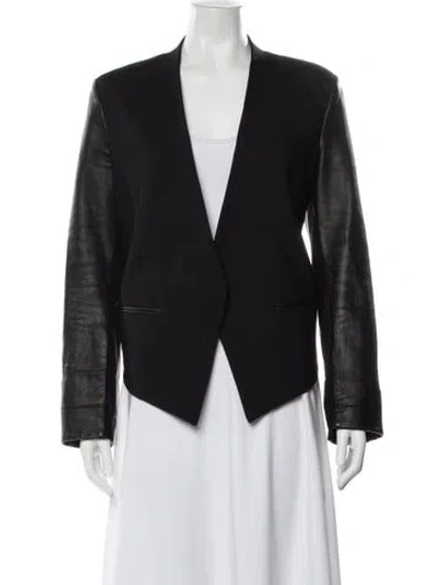 Pre-owned Helmut Lang Wool Jacket In Black