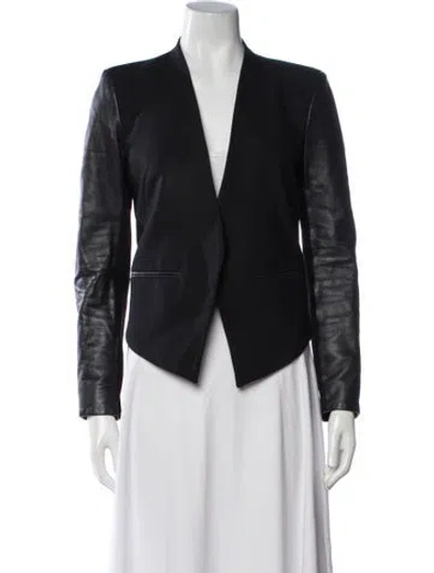 Pre-owned Helmut Lang Wool Jacket In Black