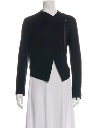 Pre-owned Helmut Lang Wool Jacket In Black