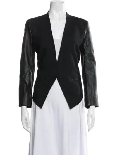 Pre-owned Helmut Lang Wool Jacket In Black