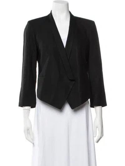 Pre-owned Helmut Lang Wool Jacket In Black
