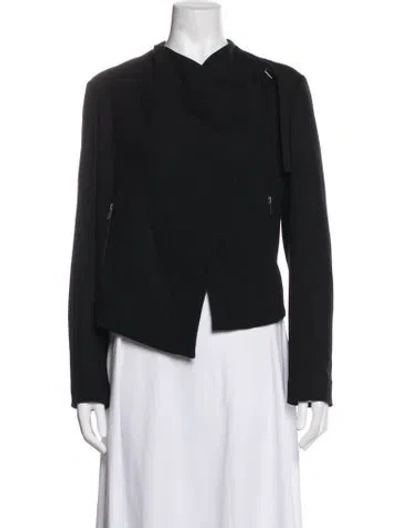 Pre-owned Helmut Lang Wool Jacket In Black
