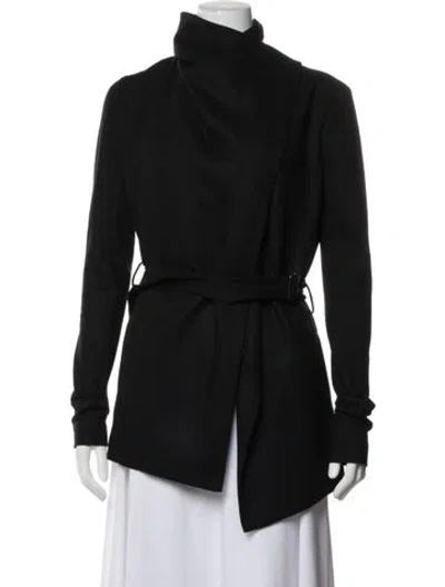 Pre-owned Helmut Lang Wool Jacket In Black